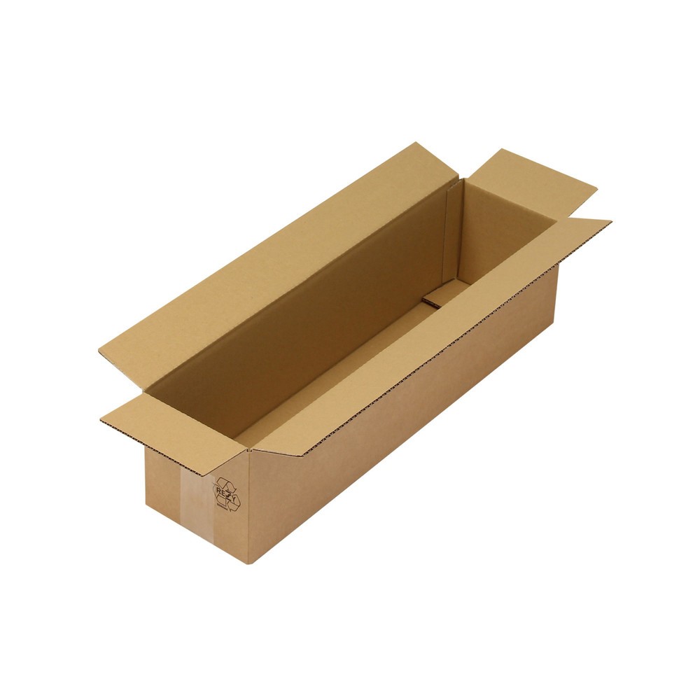 Image of  Individuelle Bedruckung - auch mehrfarbig - möglichLange Kartonagen mit längsseitiger Öffnung, 600 x 150 x 150 mm Lange Kartonagen mit längsseitiger Öffnung, 600 x 150 x 150 mm