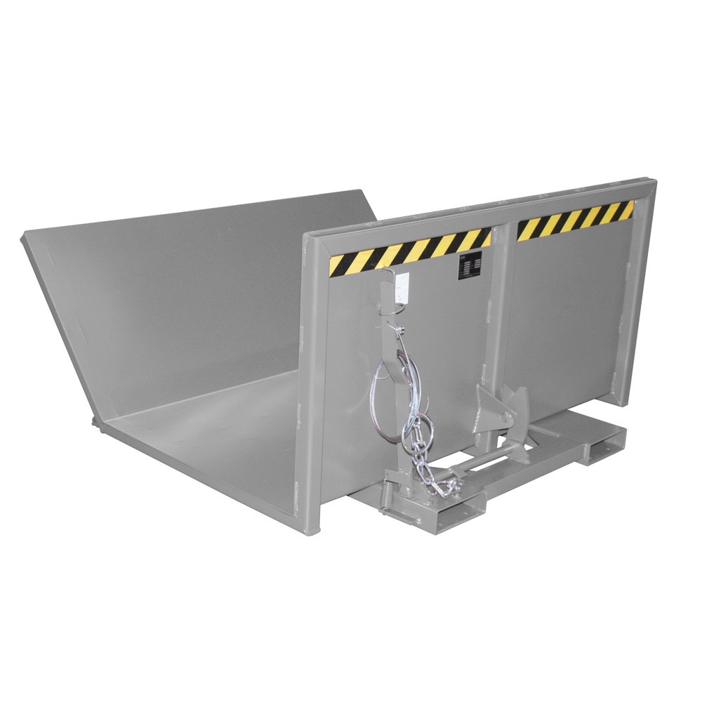 Image of Perfekt für abgesichertes Sammeln und Abkippen von Leisten, Brettern und Co. geeignet: der Langgutkipper Typ LGK mit Kettensicherung Ob beim Sammeln von Bretterresten oder Profilen: Der Langgutkipper Typ LGK bietet durch seine offenen Seiten selbst für ex