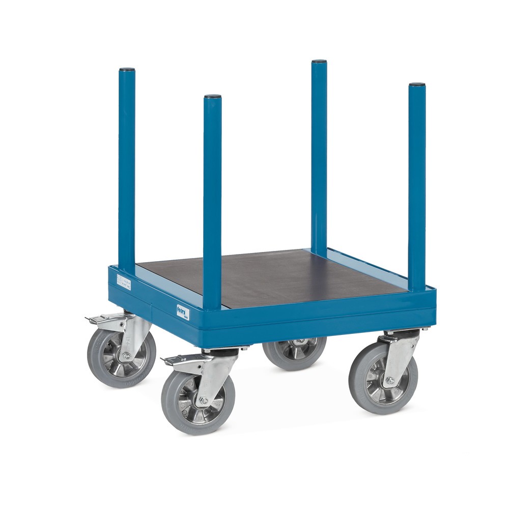 Image of Langmaterialwagen fetra® als Rolli für den Transport sperriger Güter Dieser Langmaterial-Wagen ist eine solide Konstruktion aus Profistahl. Durch Pulverbeschichtung ist er dauerhaft oberflächengeschützt und sowohl schlag- als auch kratzfest. Die einsteckb