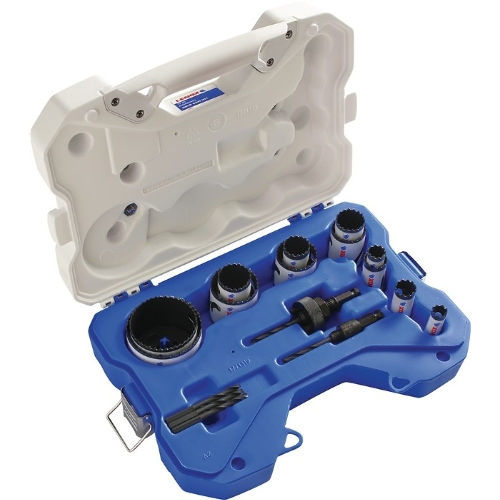 Image of  Verpackung: KofferLENOX Lochsägensatz 17-tlg.16-76mm Schnitt-T.51mm HSS-Bi-Metall LENOX Lochsägensatz 17-tlg.16-76mm Schnitt-T.51mm HSS-Bi-Metall