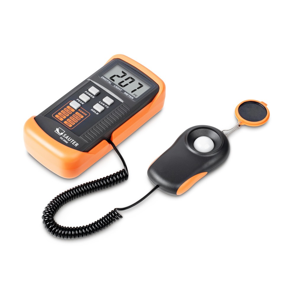 Image of Einfache Messung der optimalen Beleuchtung Das Lichtmessgerät für genaue Lichtmessung bis 200.000 Lux verfügt über einen Photo-Sensor der Ihnen hilft leicht, schnell und zuverlässig die Ausleuchtung Ihrer Arbeitsplätze zu messen. Der Sensor kann dank eine