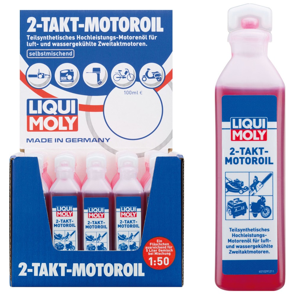Image of  garantiert saubere ZündkerzenLIQUI MOLY 2-Takt-Motoroil 100 ml LIQUI MOLY 2-Takt-Motoroil 100 ml