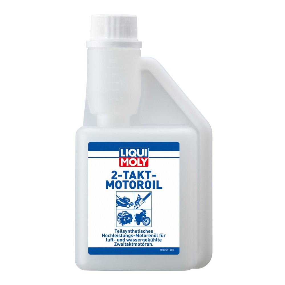 Image of  garantiert saubere ZündkerzenLIQUI MOLY 2-Takt-Motoroil 250 ml LIQUI MOLY 2-Takt-Motoroil 250 ml
