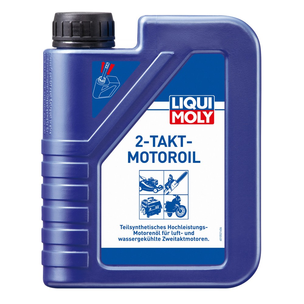 Image of  garantiert saubere ZündkerzenLIQUI MOLY 2-Takt-Motoroil 1 l LIQUI MOLY 2-Takt-Motoroil 1 l