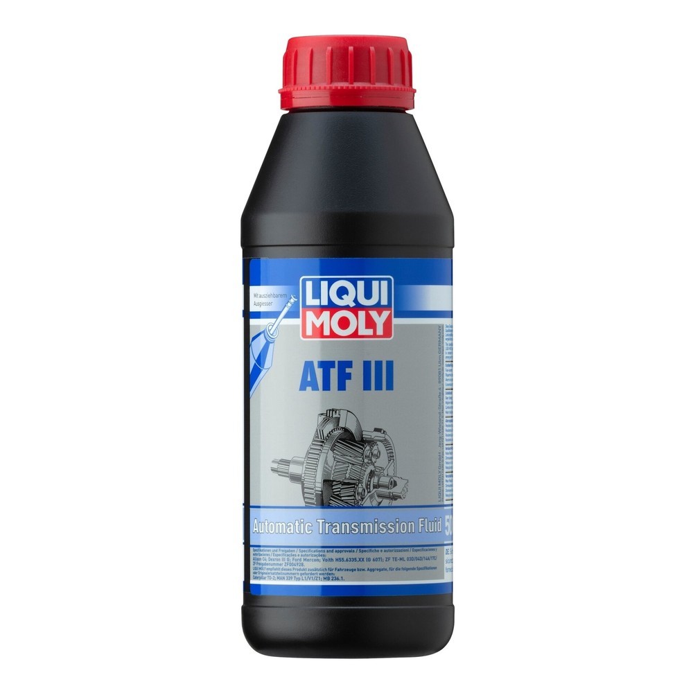 Image of  reibungs- und verschleissminderndLIQUI MOLY ATF III 500 ml LIQUI MOLY ATF III 500 ml