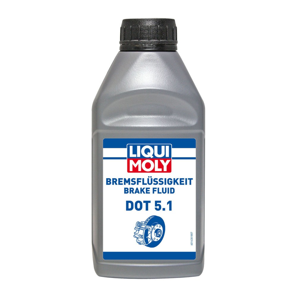 Image of  extrem hoher Nass- und TrockensiedepunktLIQUI MOLY Bremsflüssigkeit DOT 5.1 500 ml LIQUI MOLY Bremsflüssigkeit DOT 5.1 500 ml