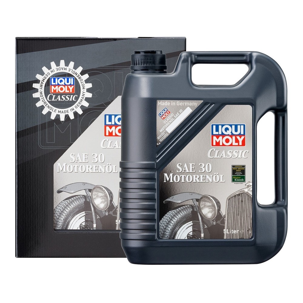 Image of  für klassische Motorräder ohne Ölfilter geeignetLIQUI MOLY Classic Motorenöl SAE 30 5 l LIQUI MOLY Classic Motorenöl SAE 30 5 l