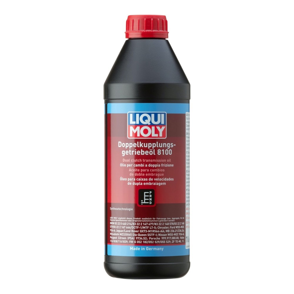 Image of  gutes Viskositäts-TemperaturverhaltenLIQUI MOLY Doppelkupplungsgetriebeöl 8100 1 l LIQUI MOLY Doppelkupplungsgetriebeöl 8100 1 l