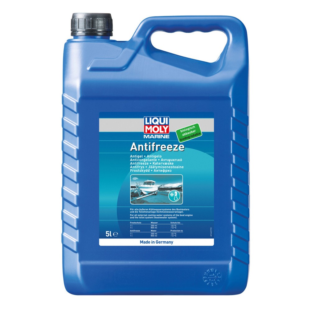 Image of  für alle äusseren Kühlwassersysteme von Bootsmotoren und ToilettenanlagenLIQUI MOLY Marine Antifreeze 5 l LIQUI MOLY Marine Antifreeze 5 l