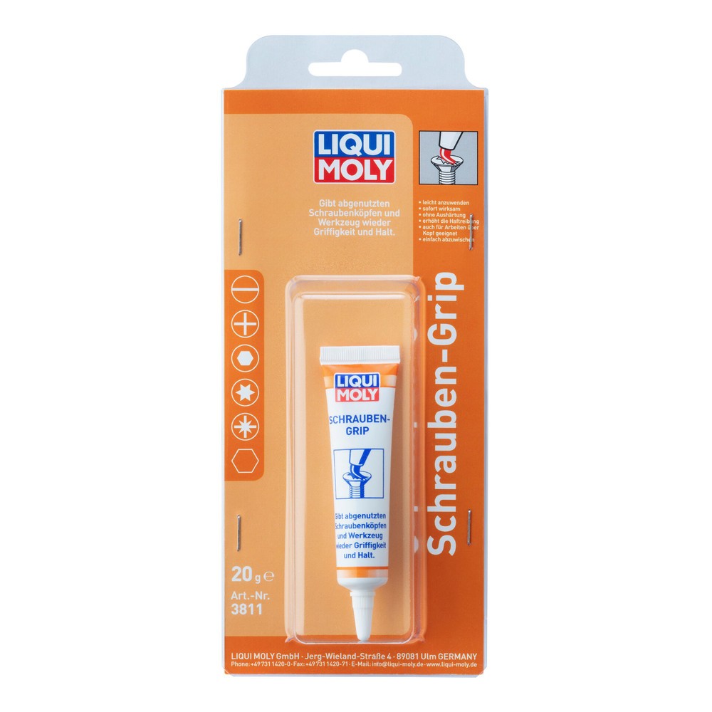 Image of  erhöht die HaftreibungLIQUI MOLY Schrauben-Grip 20 g LIQUI MOLY Schrauben-Grip 20 g