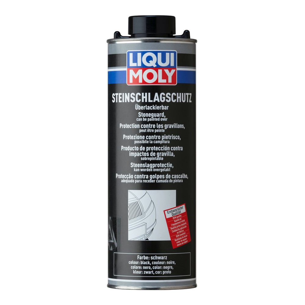 Image of  hohe AbriebsfestigkeitLIQUI MOLY Steinschlagschutz schwarz 1 l LIQUI MOLY Steinschlagschutz schwarz 1 l