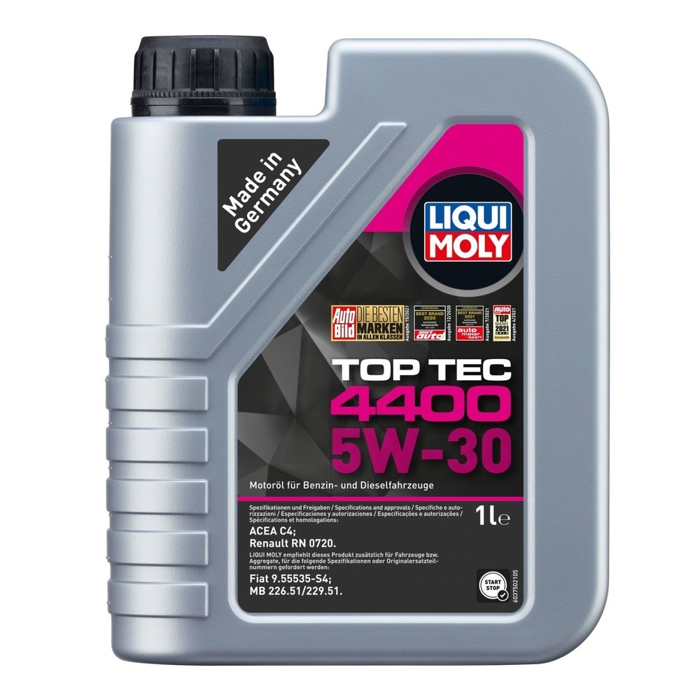 Image of  optimale Wirksamkeit im unvermischtem ZustandLIQUI MOLY Top Tec 4400 5W-30 1 l LIQUI MOLY Top Tec 4400 5W-30 1 l