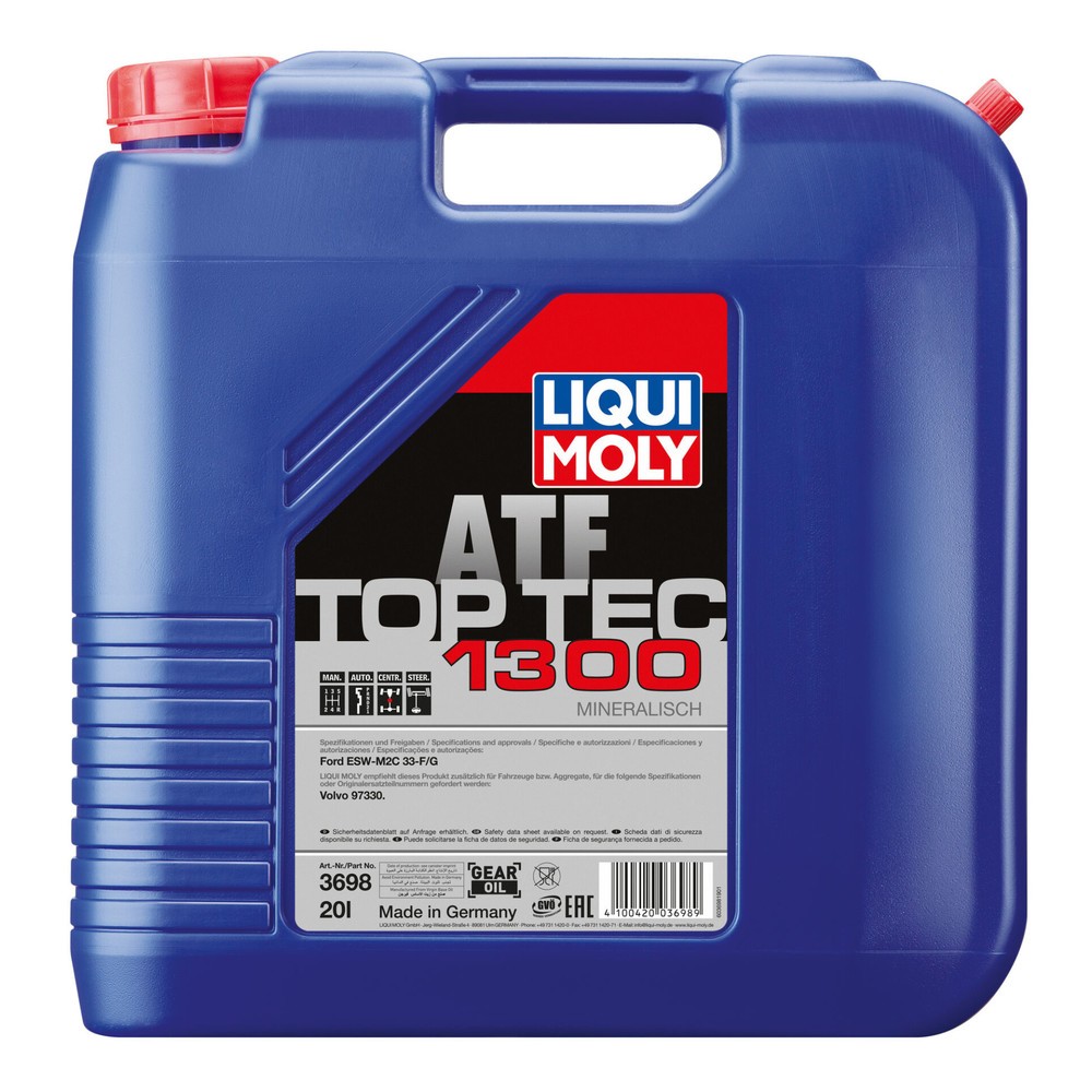 Image of  guter KorrosionsschutzLIQUI MOLY Top Tec ATF 1300 20 l LIQUI MOLY Top Tec ATF 1300 20 l