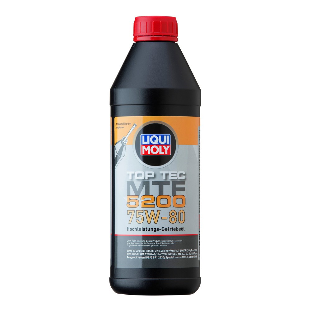 Image of  hervorragende OxidationsstabilitätLIQUI MOLY Top Tec MTF 5200 75W-80 1 l LIQUI MOLY Top Tec MTF 5200 75W-80 1 l