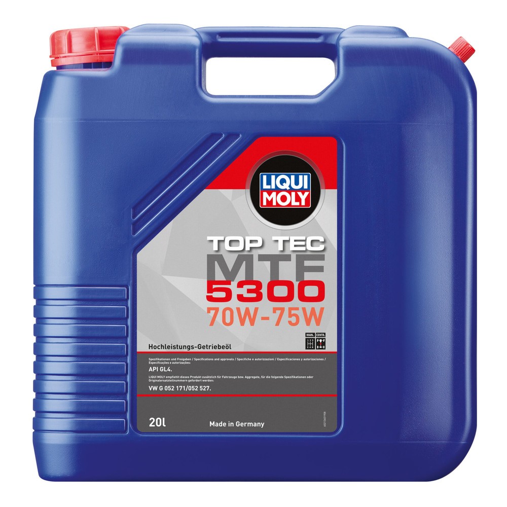 Image of  hervorragende OxidationsstabilitätLIQUI MOLY Top Tec MTF 5300 70W-75W 20 l LIQUI MOLY Top Tec MTF 5300 70W-75W 20 l