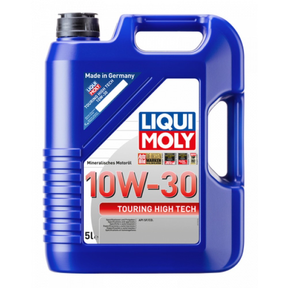 Image of  geringer VerdampfungsverlustLIQUI MOLY Touring High Tech 10W-30 5 l LIQUI MOLY Touring High Tech 10W-30 5 l