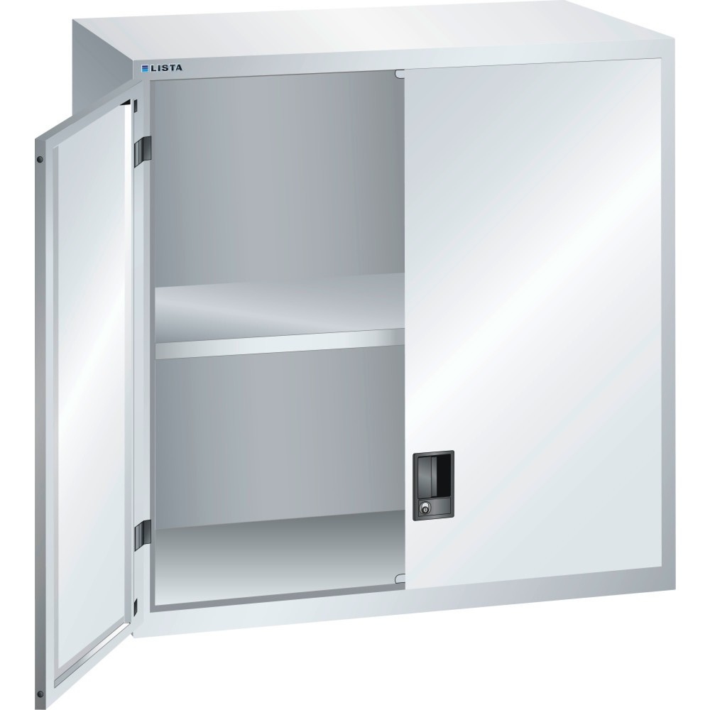 Image of Langlebig konzipiert: der LISTA Aufsatzschrank „Made in Europe“ mit 10 Jahren Garantie für ein gutes Gefühl Der LISTA Aufsatzschrank eignet sich optimal als zusätzliche Lagerfläche für Kleinteile, Unterlagen und andere Betriebsmittel auf ergonomischer Sic