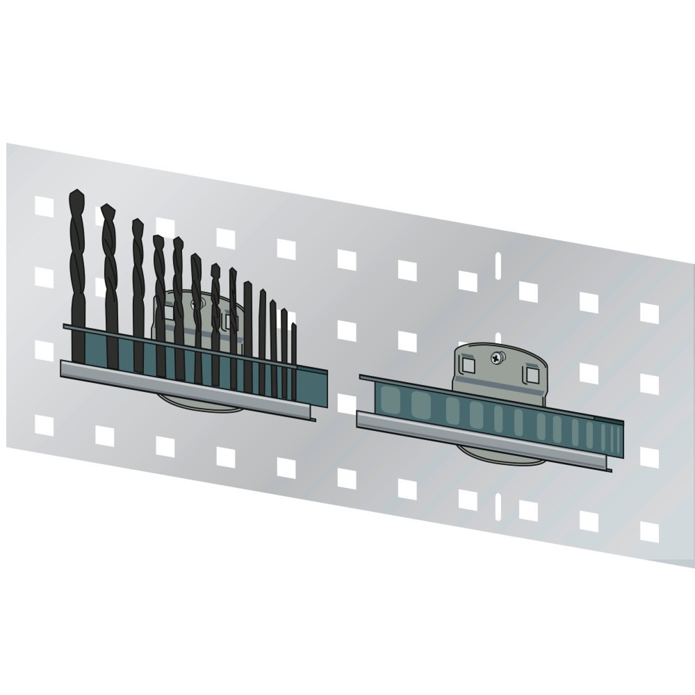Image of LISTA Bohrer- / Sechskantschlüsselhalter für 14 Teile