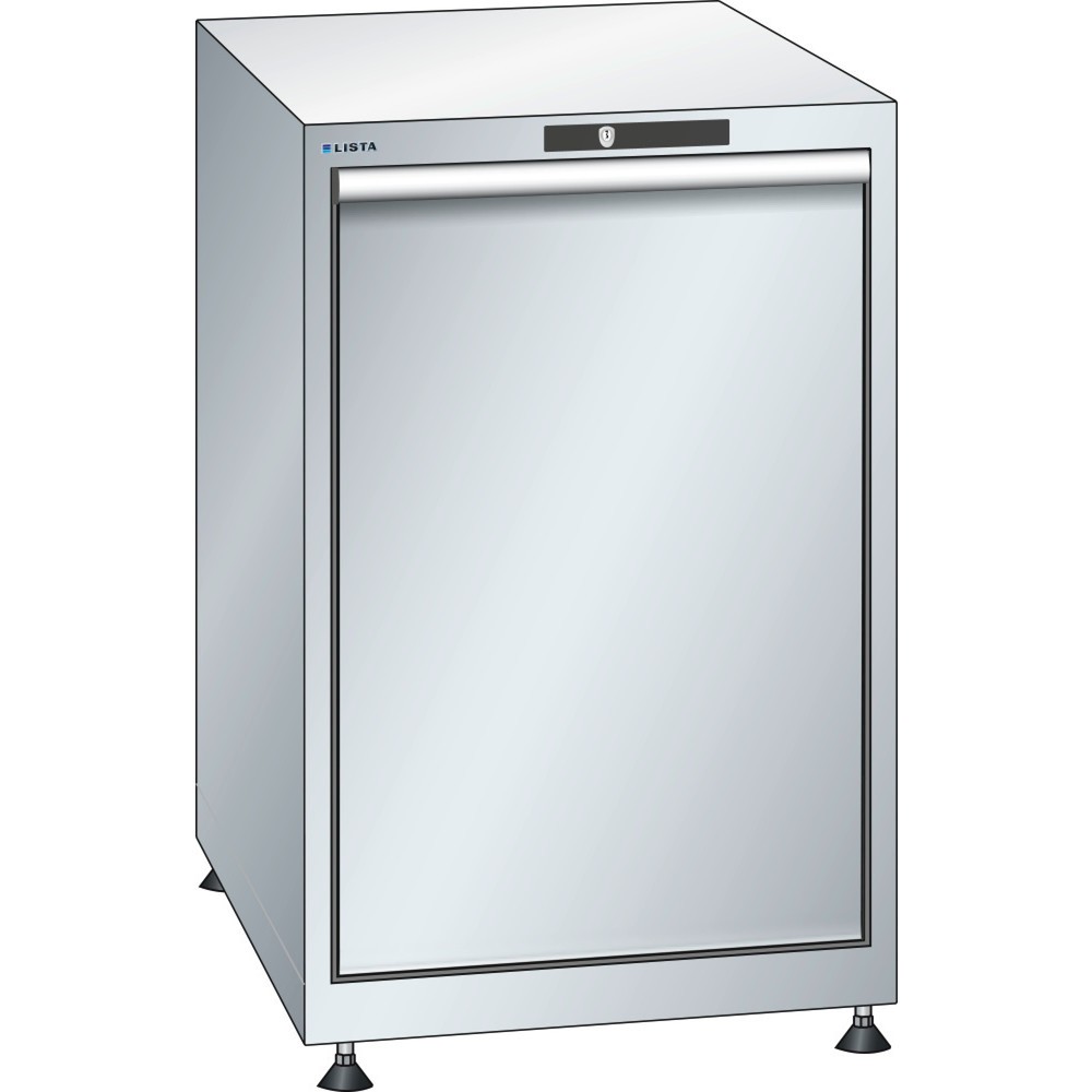 Image of Langlebig konzipiert: der LISTA Entsorgungsschrank „Made in Europe“ mit 10 Jahren Garantie für ein gutes Gefühl Gebrauchte Arbeitsutensilien übersichtlich und sauber beseitigen: in dem LISTA Entsorgungsschrank. Der Schrankdeckel mit Lochausschnitt eignet 