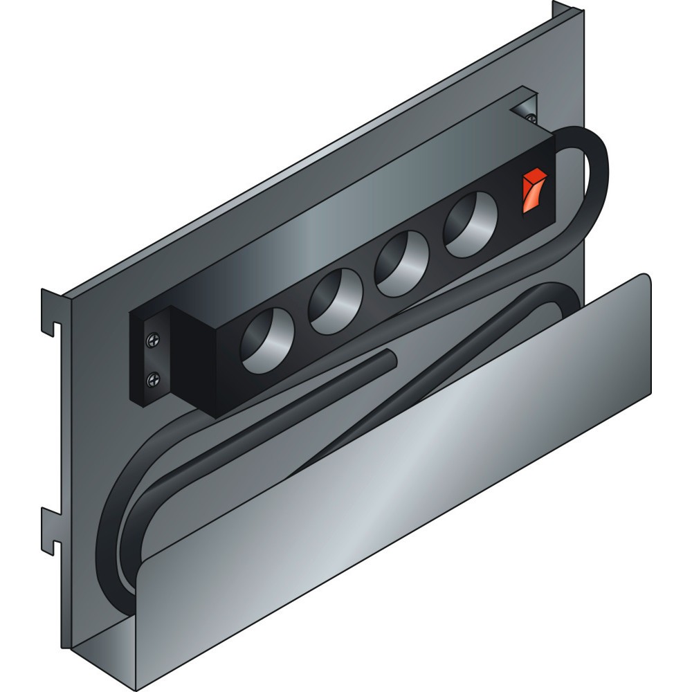 Image of LISTA Steckdosenhalteblech D