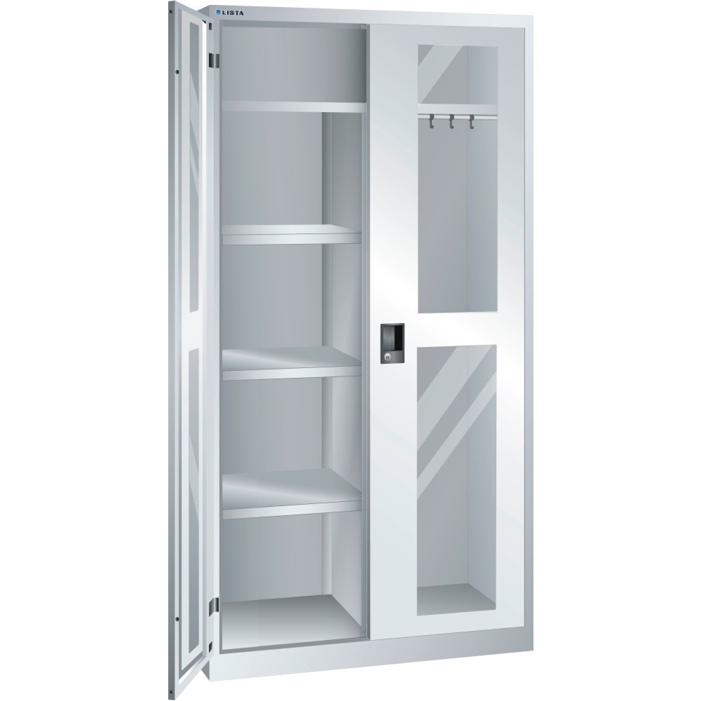 Image of Premium-Betriebsausstattung „Made in Europe“: der LISTA Wäsche- und Garderobenschrank mit 10 Jahren Garantie Egal ob im Umkleideraum im Betrieb, im Schwimmbad oder Fitnessstudio: Der LISTA Wäsche- und Garderobenschrank bietet eine sichere sowie flexible A