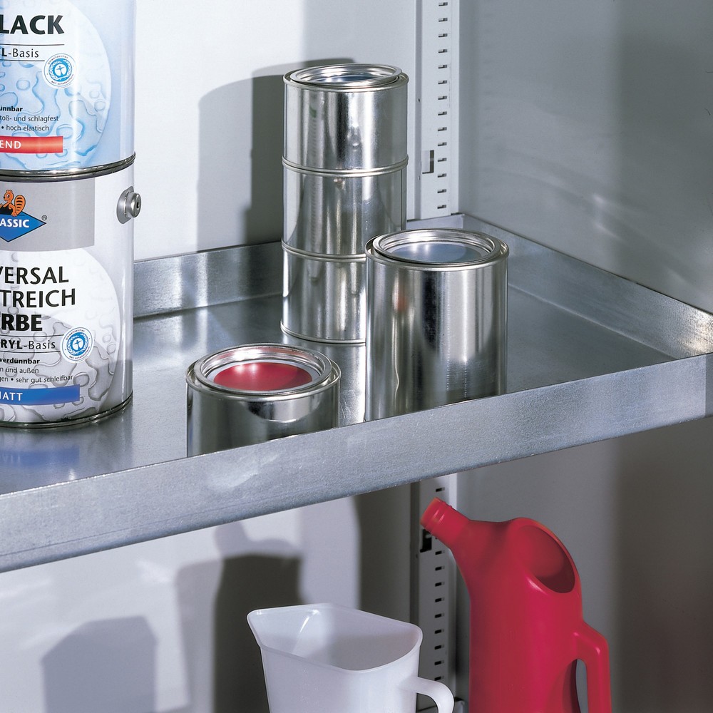 Image of  Einfach einsetzbar und dank Griff jederzeit entnehmbarLochblecheinlage für Umweltschrank C+P, BxT 500 x 500 mm Lochblecheinlage für Umweltschrank C+P, BxT 500 x 500 mm