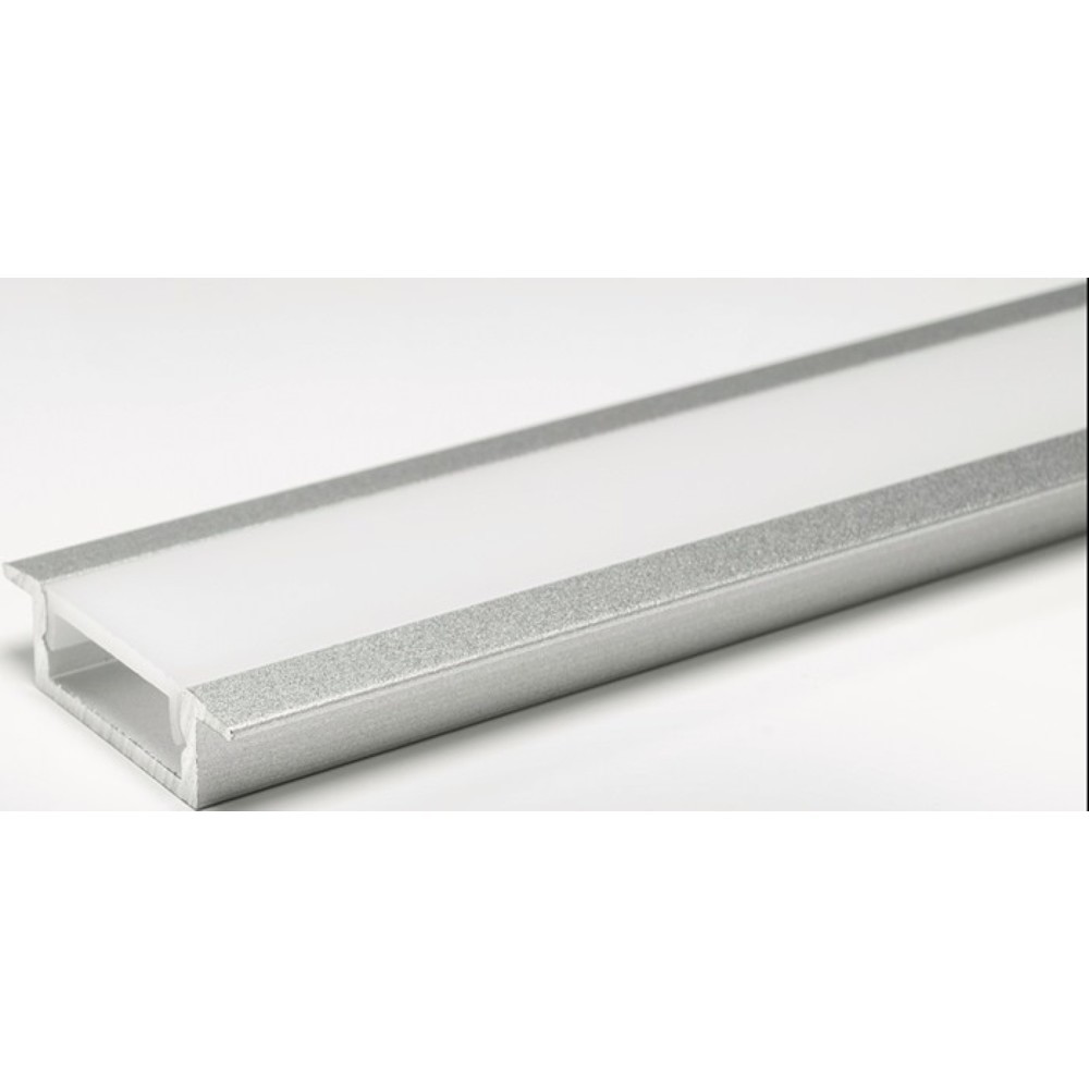 Image of  Modell: LondonL&S LED Leuchtenprofil London, Aluminium EV1, London Nutmass 18x6 mm Einbau L&S LED Leuchtenprofil London, Aluminium EV1, London Nutmass 18x6 mm Einbau