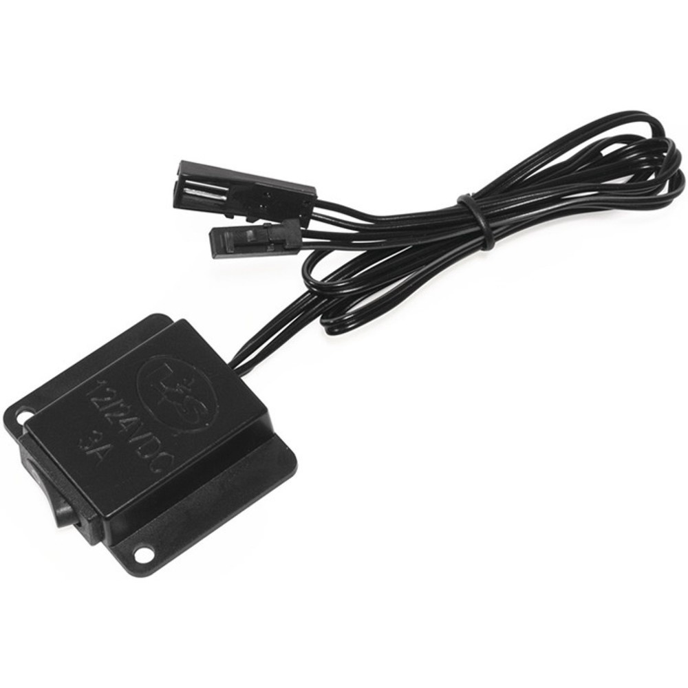 Image of  Kabellänge sekundär: 320mmL&S Wippenschalter, 36 / 72 W schwarz, 12 / 24 V L&S Wippenschalter, 36 / 72 W schwarz, 12 / 24 V