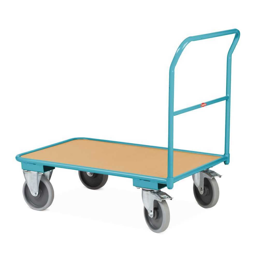 Image of Schiebebügelwagen zur zuverlässigen Beförderung sperriger Güter Nutzen Sie den mittelschweren Magazinwagen für einfache Transportaufgaben, die in Lager und Betrieb regelmässig anfallen. Im Handumdrehen bringen Sie Abfälle, Arbeitsmaterialien oder fertige 