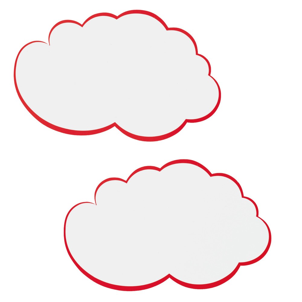 Image of  Erhältlich in verschiedenen Farben, Formen und GrössenModerationskarten FRANKEN, Moderationswolke, HxB 140 x 230 mm Moderationskarten FRANKEN, Moderationswolke, HxB 140 x 230 mm