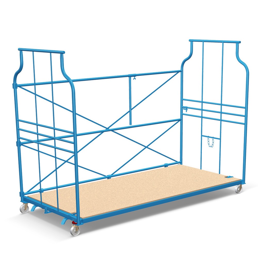 Image of Möbel transportieren und lagern - Mobil, flexibel und standsicher Diese Möbel-Corlette® ist für den Transport von Möbeln konstruiert, stabil ausgeführt und aus hochwertigen Materialien gefertigt. Die hochwertige Lackierung aus Kunstharzlack macht den Rahm