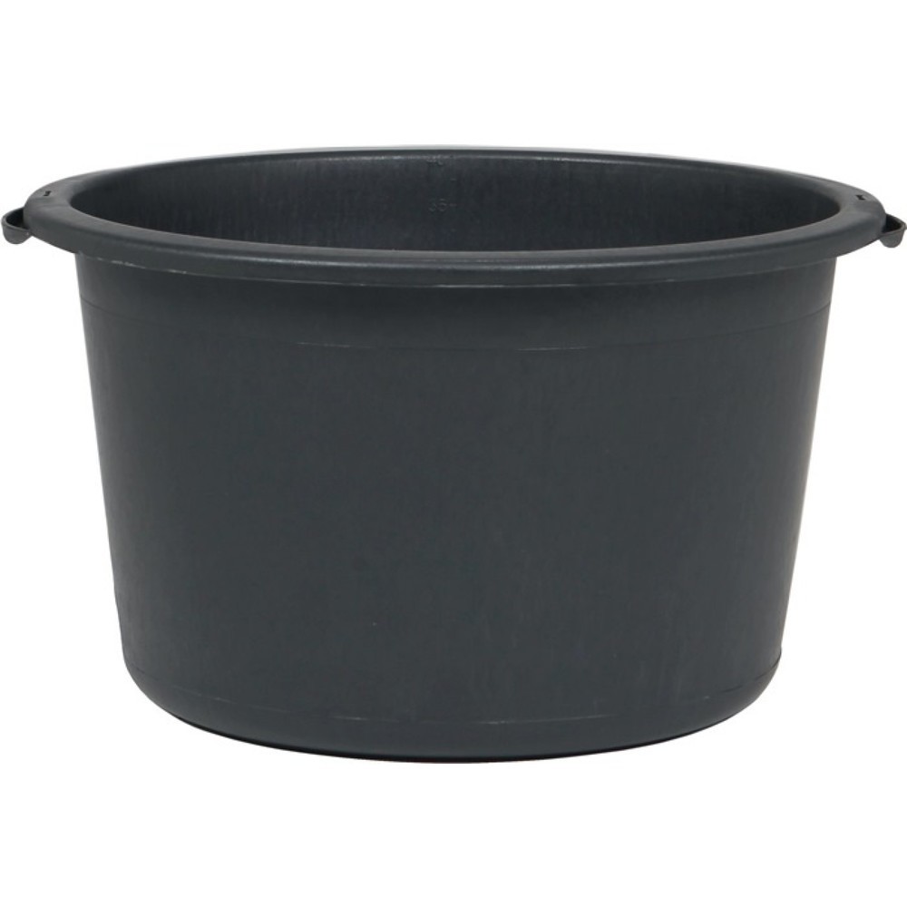 Image of  Innen-Ø: 505mmMörtelkübel 40l o.Bügel schwarz Mörtelkübel 40l o.Bügel schwarz