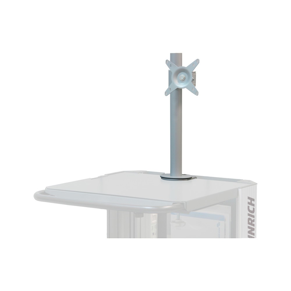 Image of  Nur zusammen mit dem mobilen Arbeitsplatz bestellbarMonitorhalter VESA 75/100 für mobilen Arbeitsplatz Jungheinrich™, Säule Monitorhalter VESA 75/100 für mobilen Arbeitsplatz Jungheinrich™, Säule