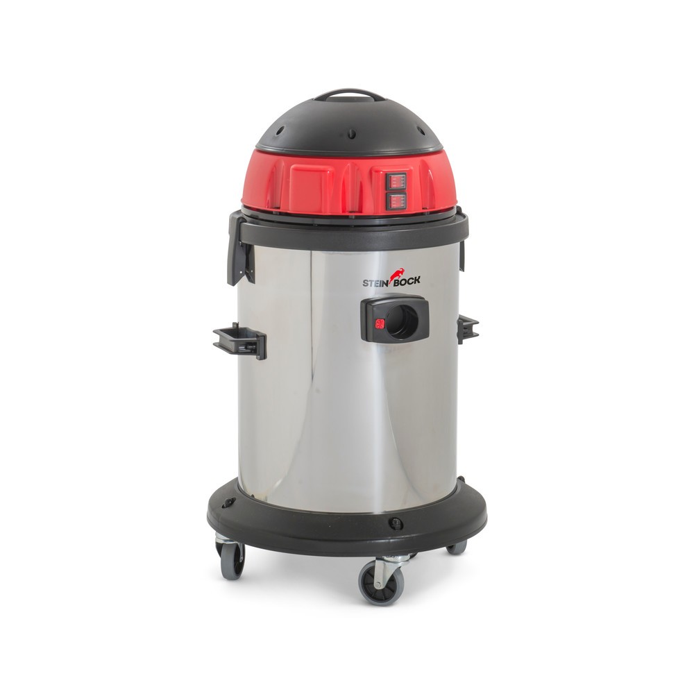 Image of Industriestaubsauger für komfortable Nass- und Trockenreinigung Der Nass-Trockensauger Steinbock® INOX reinigt die Böden Ihres Betriebs – ob nass oder trocken. Im Inneren des Gerätes befindet sich ein oberflächenvergüteter aus Polyester-Nadelfilz (PNF). Z