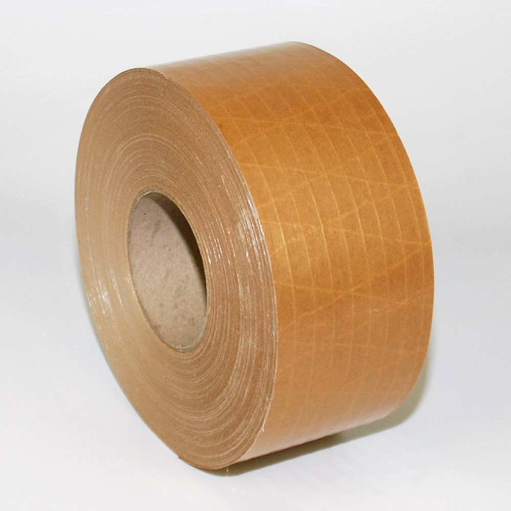 Image of  In verschiedenen Massen, Farben und Ausführungen erhältlichNassklebeband, BxL 70 mm x 150 lfm, braun, 12 Stk/VE, längs- und diagonalverstärkt Nassklebeband, BxL 70 mm x 150 lfm, braun, 12 Stk/VE, längs- und diagonalverstärkt