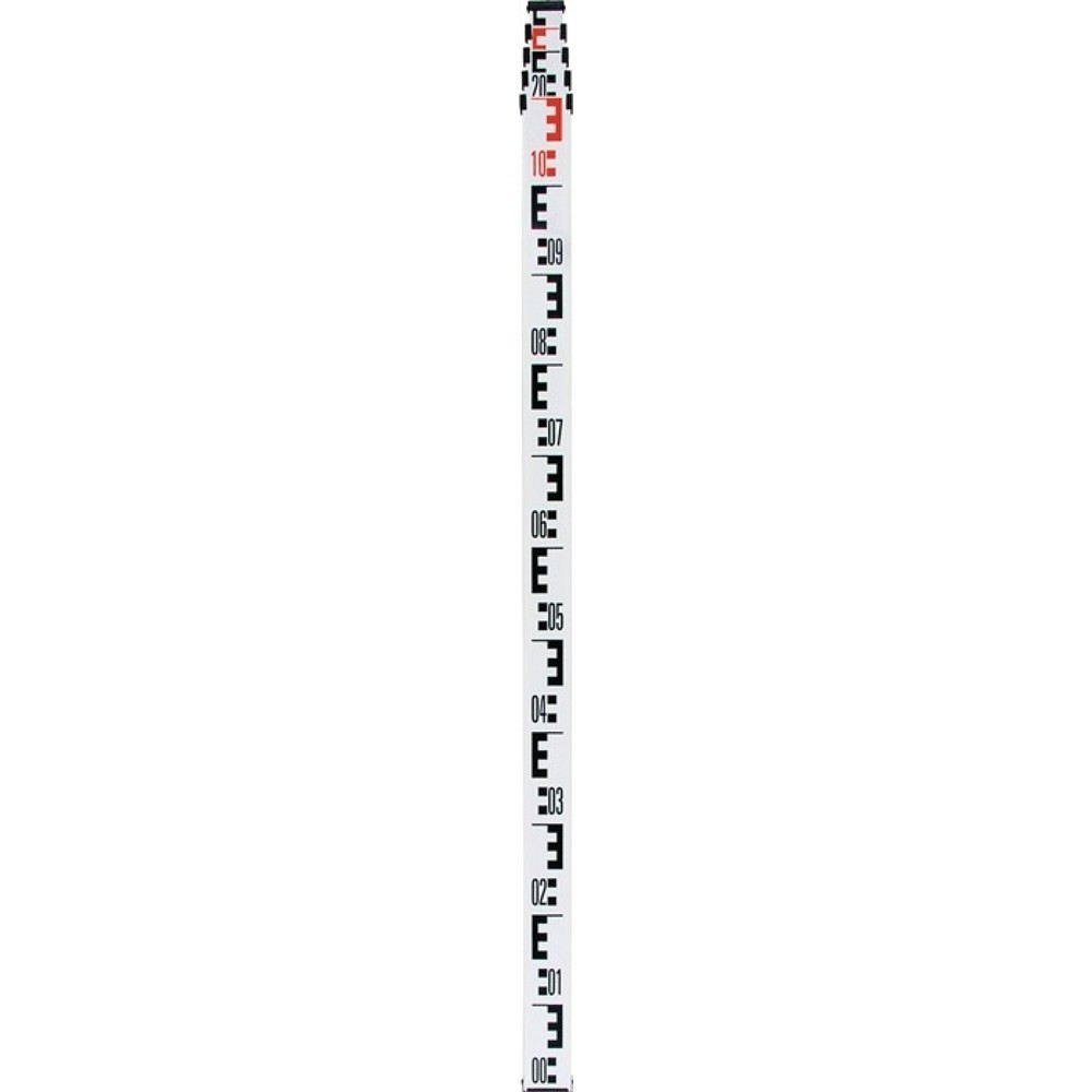 Image of  Gewicht: 1,5kgNEDO Teleskopnivellierlatte, Teilung Rückseite 1, Länge 1,22-4 m, mit Libelle NEDO Teleskopnivellierlatte, Teilung Rückseite 1, Länge 1,22-4 m, mit Libelle