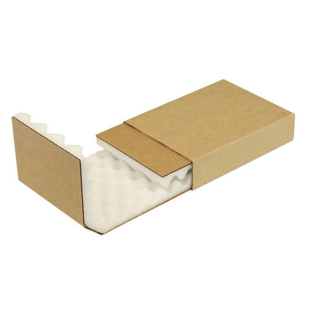 Image of  1 VE = 100 StkNoppenschaumverpackung, 200 x 140 x 40 mm, , braun, 1 VE = 182 Stk Noppenschaumverpackung, 200 x 140 x 40 mm, , braun, 1 VE = 182 Stk