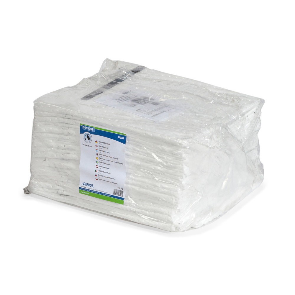 Image of Ölfilme auf Wasseroberflächen flächig absorbieren: dank des Ölschleiers mit 30,5 m Länge Setzen Sie diesen hydrophoben Ölschleier mit 30,5 m Länge ein, um Kohlenwasserstoffe wie Öl oder Kraftstoff auf Gewässern effektiv einzudämmen und flächig zu binden. 