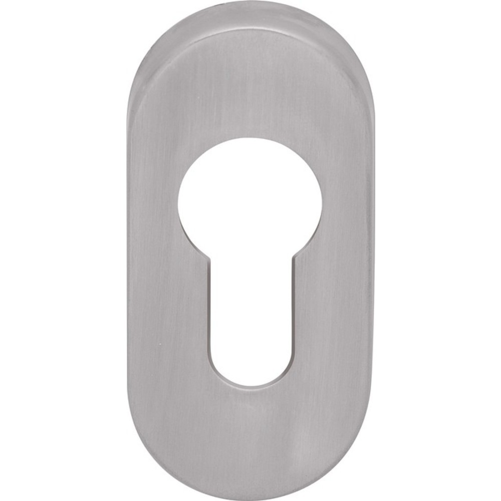 Image of  Farb-Nr.: F1OGRO Schlüsselrosette 6679 PZ AL, Schildstärke 9 mm PZ, Aluminium F1, oval OGRO Schlüsselrosette 6679 PZ AL, Schildstärke 9 mm PZ, Aluminium F1, oval