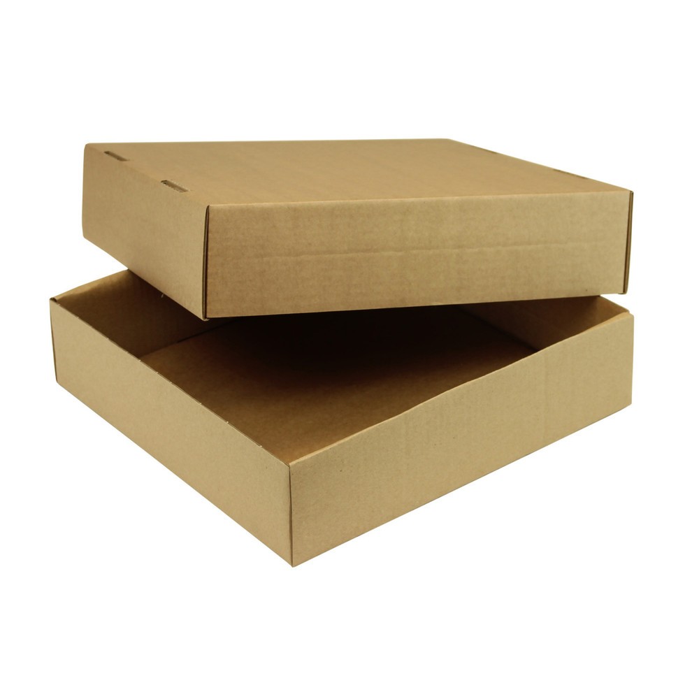 Image of  Höhenvariabel durch teleskopierbarer DeckelOrdner-Versandkarton, 325 x 300 x 80 mm ( L x B x H ), braun, teleskopierbar Ordner-Versandkarton, 325 x 300 x 80 mm ( L x B x H ), braun, teleskopierbar