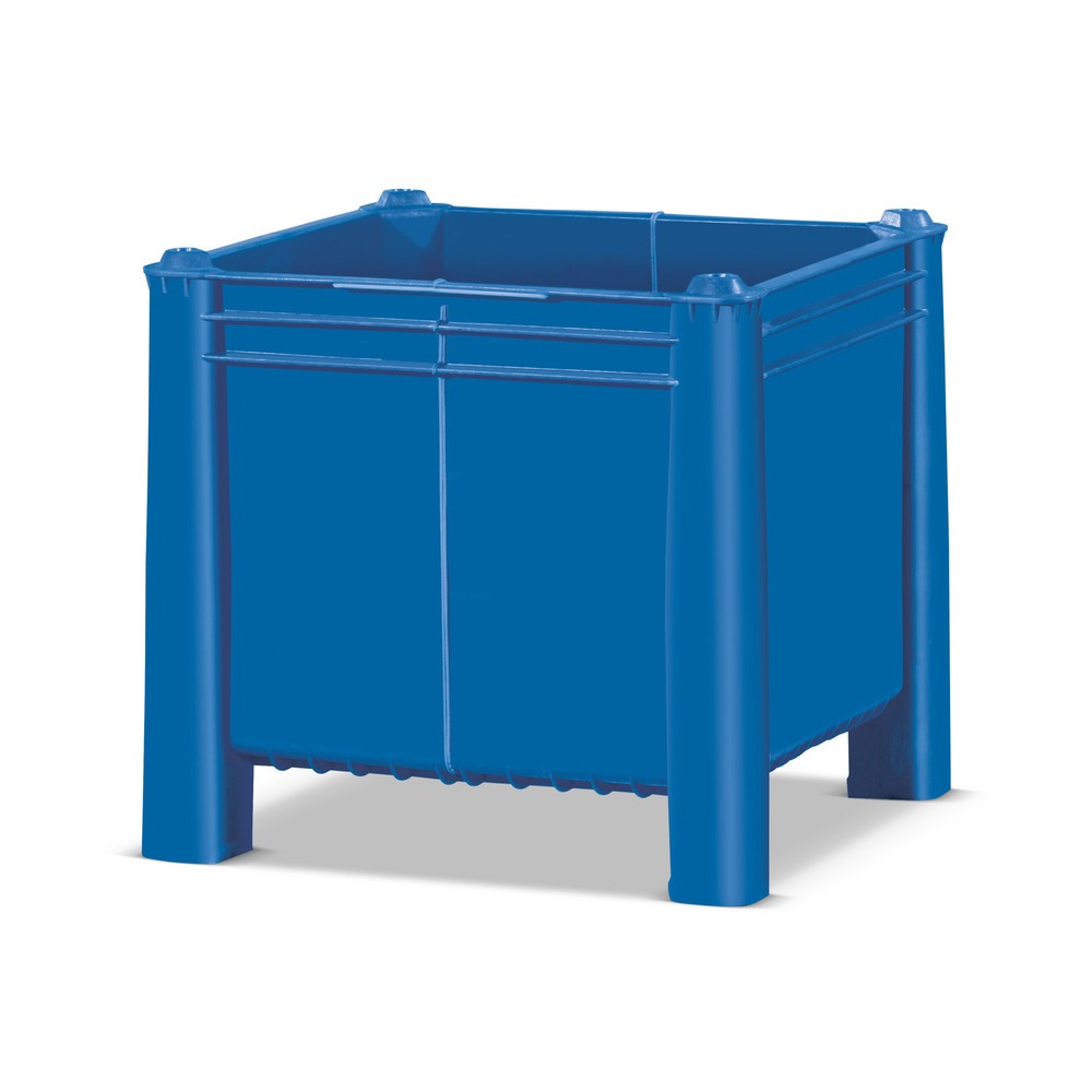 Image of Vielseitige Palettenbox mit grossem Fassungsvermögen Eine Palettenbox kommt in Handwerk und Industrie für die Lagerung und den Transport verschiedenster Materialien zum Einsatz. Für die Verwahrung sensibler Güter wie Lebensmittel müssen Palettenboxen jedo