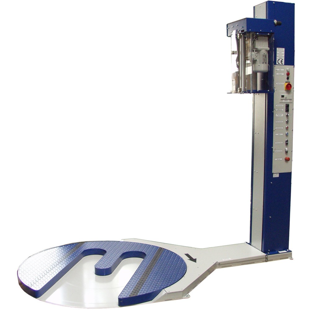 Image of Palettenwickler Superstretch mit individuell einstellbaren Programmen Variable Palettenladungen erfordern variable Verpackungssysteme: Der Palettenwickler Superstretch bietet für manuelles und automatisches Stretchen zahlreiche Features und Einstellmöglic