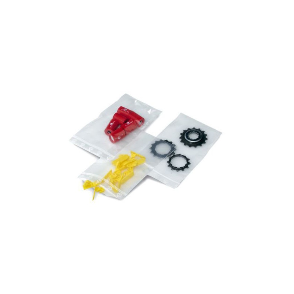 Image of  * Gem. EU-Richtlinie 76/769 EWG und 2002/95/EG werden weder Weichmacher-Stoffe, noch Blei, Quecksilber, polybromierte Biphenyle, Cadmium, sechswertiges Chrom und polybromierter Diphenylether eingesetzt./span1 VE = 1000 StkPE-Druckverschlussbeutel, 500x60