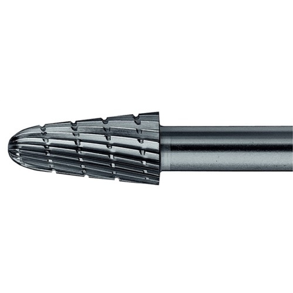 Image of  RundkegelformFrässtift Form KEL D.16mm Kopf-L.30mm Schaft-D.6mm HSS Verz.3 PFERD Frässtift Form KEL D.16mm Kopf-L.30mm Schaft-D.6mm HSS Verz.3 PFERD