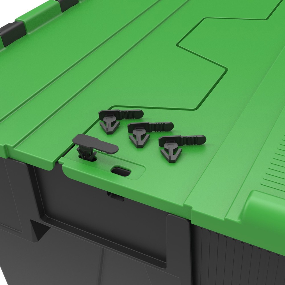 Image of  500 Stück je VEPlomben für Mehrweg-Stapelbehälter mit Klappdeckel, 500 Stk/VE Plomben für Mehrweg-Stapelbehälter mit Klappdeckel, 500 Stk/VE