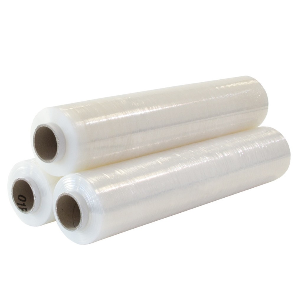 Image of  Rollengewicht ca. 3 kgPower-Stretchfolie, 500 mm breit x 500 lfm, 12 µ, transparent, extra stabil Power-Stretchfolie, 500 mm breit x 500 lfm, 12 µ, transparent, extra stabil