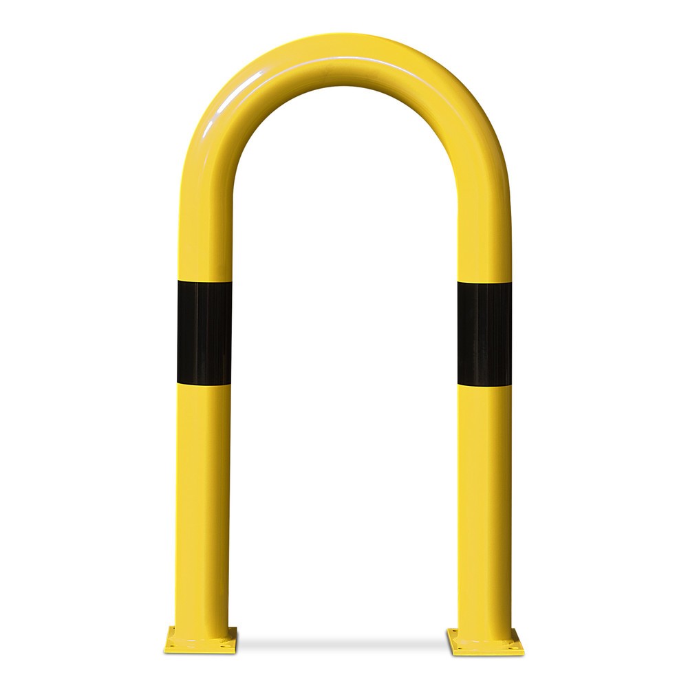 Image of Extrem belastbar: Rammschutzbügel für den Aussenbereich Rammschutz-Bügel für den Aussenbereich (Durchmesser 108 mm) eignen sich optimal für besonders schützenswerte Gebäudeteile im Betrieb. Mit ihnen lassen sich die unterschiedlichsten Bereiche wie Leitun