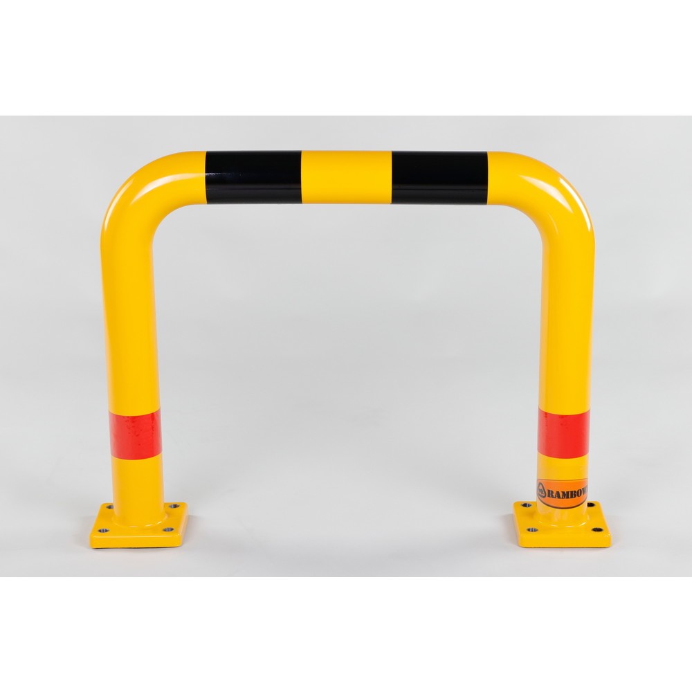 Image of Aufprallschäden im hygienesensiblen Betrieb vermeiden: mit dem Rammschutz-Bügel Rambowl Ob als Schutz für Maschinen, Regalanlagen, Bühnenaufbauten oder Rohre und Leitungen: Der Rammschutz-Bügel Rambowl trägt wesentlich zur betrieblichen Sicherheit und zu 