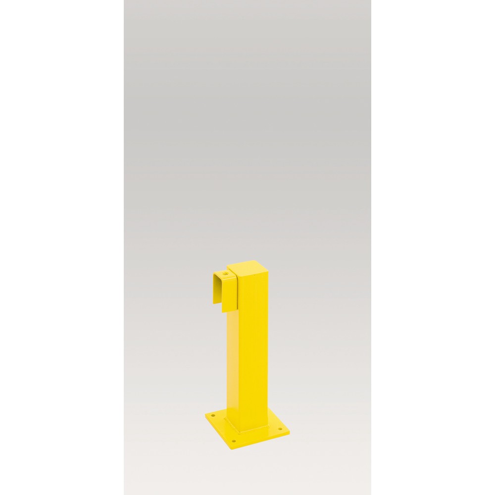 Image of Rammschutz-Pfosten für hohe Belastungen und mehr Sicherheit Am Arbeitsplatz geht Sicherheit vor. Dies gilt besonders an Verkehrswegen für Stapler und Flurfördergeräte. Einen guten Schutz bieten Rammschutzgeländer. Die Basis einer solchen Sicherheitsbarrie