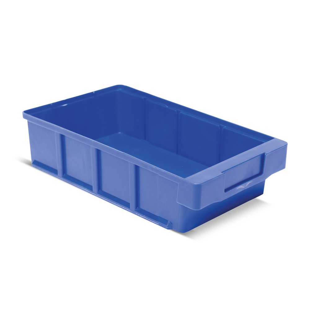 Image of Einfache Lagerung und Übersichtlichkeit Diese Regalkästen ohne Sichtöffnung sind ideal für die übersichtliche Lagerung geeignet und können durch eine optionale Auszugssperre sicher in Regalen eingesetzt werden. Die Regalkästen ohne Sichtöffnung werden sta